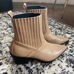 Nasty Gal Western Booties